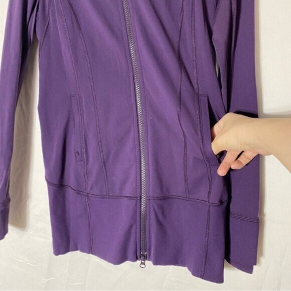 Lululemon Athletica Purple Daily Practise Jacket Hoodie 8 - Picture 8 of 15